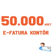50.000 Adet e-Fatura Kontör